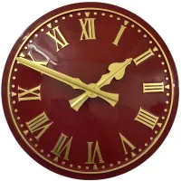 Southport Outdoor Clock Service red dial